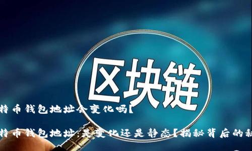比特币钱包地址会变化吗？

比特币钱包地址：是变化还是静态？揭秘背后的秘密